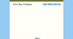 Desktop Screenshot of echobaycottages.com
